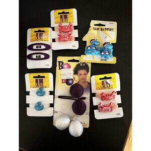 Vtg Goody Ponytail Holders Baby Bo Bo's Dinosaurs Da Junior  Lot of 6 NOS